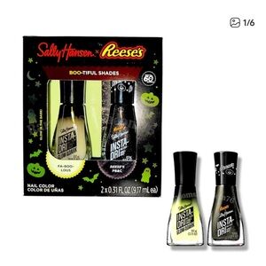 Insta-Dri Nail Color Set - Black and glow in the dark